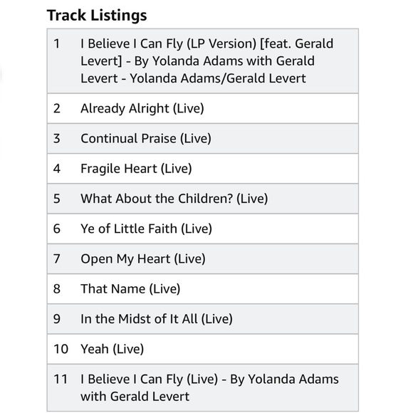 Yolanda Adams CD The Experience released 2001 was recorded live & won a Grammy - Picture 6 of 6